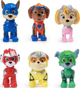 Spin Master Paw Patrol - Movie II - Hero Pups Geschenkset (6 Welpenfiguren) mehrfarbig 