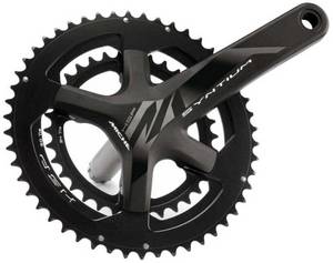 Miche Syntium Hsp 11s Crankset black 170mm (50/34) 2-fach Kurbel