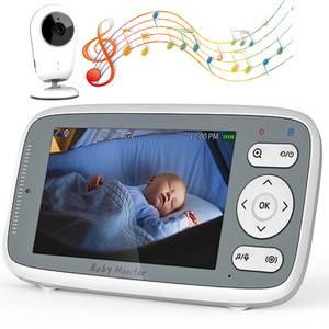 ZEUOPQ Babyphone Babyphone mit Kamera Drahtlos 