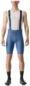 Castelli Espresso Bib Shorts Men steel blue Trägerhose