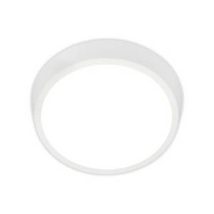 Briloner Außenwandleuchte, Ø: 27 cm, Höhe: 9,3 cm, 24 W - weiss 