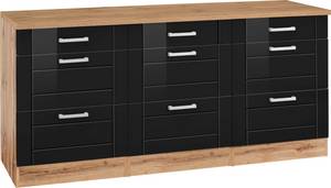 Held MÖbel Unterschrank Tinnum, 180 cm breit, Metallgriffe, MDF Fronten, mit 3 Schubkästen und 6 Auszügen, für viel Stauraum auch als Sideboard nutzbar 