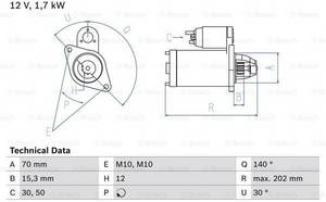 Bosch 0 986 025 940 Starter