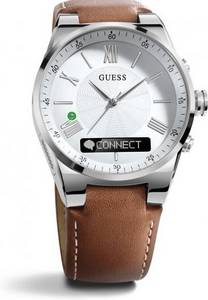 Guess Watches Guess Connect 43mm Silber & Braun (C0002MB1)