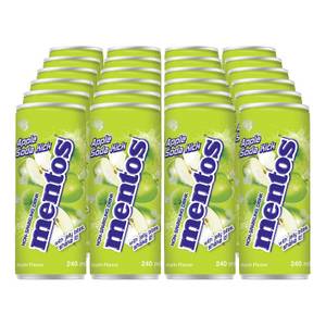 Mentos Apple Soda Kick Flavour 0,24 Liter Dose, 24er Pack 