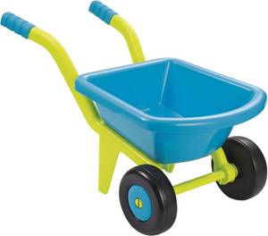 Smoby Schubkarre mit 2 Rädern blau/grün Kinderschubkarre