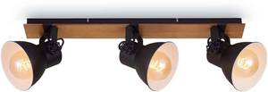 Briloner TEMPA E27 Spotleuchte 3-fach Schwarz (2742035) Deckenleuchte