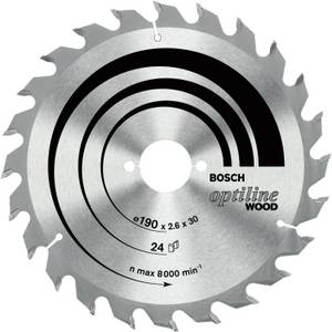 Bosch Optiline Wood 160 x 20/16 x 1,8 mm, 24 (2608641171) Kreissägeblatt