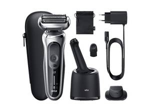  BRAUN 71-S7200cc Herrenrasierer Series 7 Silberfarben (360° Flex System) 