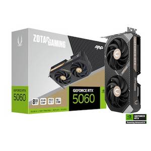 Zotac GAMING GeForce RTX 5060 AMP 8GB GDDR7 Grafikkarte 3x DP, 1x HDMI 
