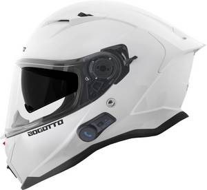 Bogotto Motowear Bogotto H153 BT blautooth weiß Integralhelm