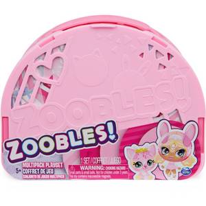 Spin Master Zoobles Mehrfach-Spielset mit Tanzstudio, Spielfigur 