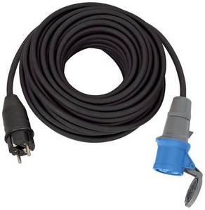 Brennenstuhl 1132910100 Strom Verlängerungskabel Schwarz 25m 