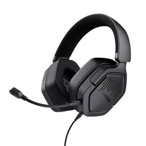 Trust Gaming GXT492 Carus Gaming Headset Leistungsstarkes, komfortables Over-Ear-Gaming-Headset für PC, Laptop und Konsolen, schwarz 