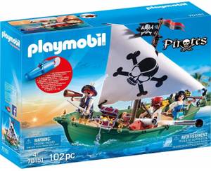 Playmobil Pirates - Piratenschiff (70151) Playmobil-Schiff