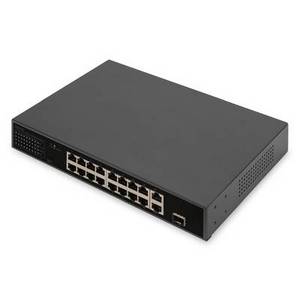 Digitus DN-95355 Netzwerk Switch 16 Port 10 / 100 MBit/s PoE-Funktion