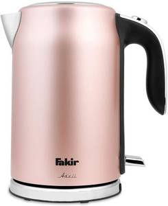 Fakir Adell Wasserkocher 2.200 Watt gold-rose Design-Wasserkocher