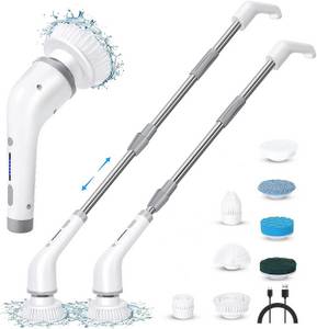 Comfy Mate Elektro-Oberflächenbürste Reinigungsbürsten-Set, 8-in-1 Automatisch 