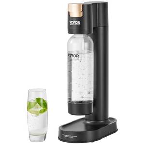 VEVOR Wassersprudler Sprudelwassergerät, Soda-Maschine, Sprudelwasser-Starter-Set 