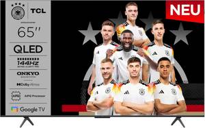Tcl 65P81KX1 QLED-Fernseher (164 cm/65 Zoll, 4K Ultra HD, Google TV, Smart-TV) 