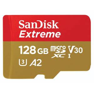 Sandisk microSDXC Extreme Speicherkarte (128 GB,