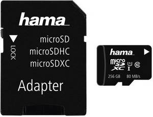 Hama microSDXC 256GB Class 10 UHS-I (00124173) microSDXC Karte