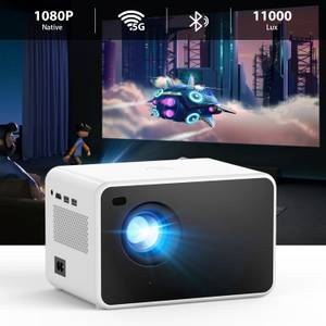 iScooter 1080P Full HD LCD-Beamer LCD-Beamer (11000 lm, 1500:1, 1080 x 720 px) 