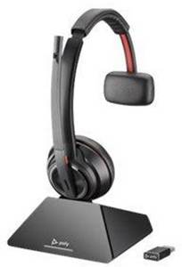 POLY Savi 8210 UC USB-A Mono DECT Headset inkl. USB-A Dongle für PC DECT-Headset