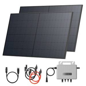 Solarway Balkonkraftwerk 2000Wp / 800W Balkonkraftwerk 