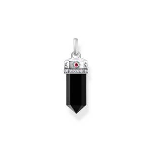 Thomas Sabo Kettenanhänger mit facettiertem Onyx (PE955-641-11) Kettenanhänger