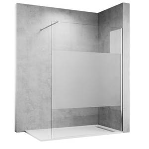 Sonni Walk-in-Dusche Walk in Duschwand Duschabtrennung, 8mm...