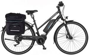 Fischer FahrrÄder FISCHER Fahrräder E-Bike VIATOR ETD 1861 557, 10 Gang, (mit Akku-Ladegerät-mit Gepäckträgertasche-mit Werkzeug) 