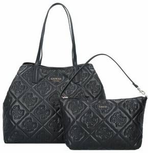 Guess Vikky Shopper (HWQM93_18290_BLO) black logo Shopper