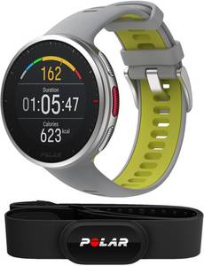 Polar Vantage V2 green lemon grey + H10 Sportuhr