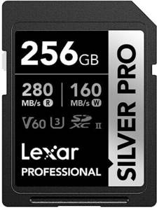 Lexar Silver Pro SDXC 256GB SDXC Karte