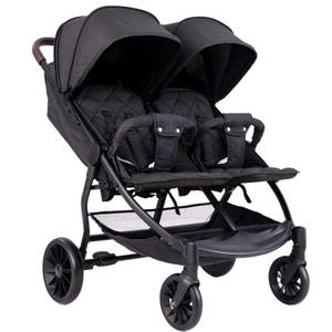 Costway Geschwisterwagen Zwillingsbuggy, faltbar, verstellbar Rückenlehne 