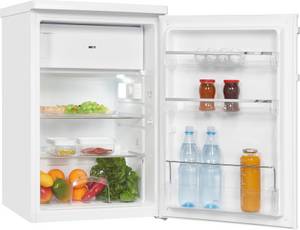 Exquisit Kühlschrank KS16-4-HE-040D weiss, 85 cm hoch, 55 cm breit 