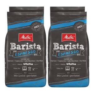 Melitta Barista Espresso GB 1kg, 4er Pack 