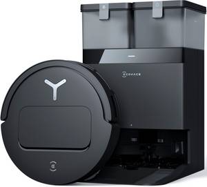 Ecovacs Saugroboter  DEEBOT T50 OMNI, 18.000 Pa, OMNI-Station mit 75° Mopp-Waschen, OZMO Turbo, Ultraflaches Design 