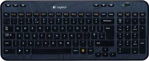 Logitech Wireless Keyboard K360 schwarz DE Wireless Tastatur