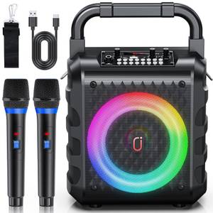 JYX mit 2 drahtlosen Mikrofonen Camping 