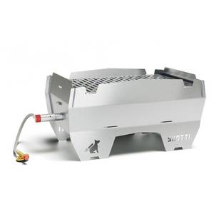 Skotti Gasgrill  Grill Set mobiler Gasgrill mit 1 Liter Boks 