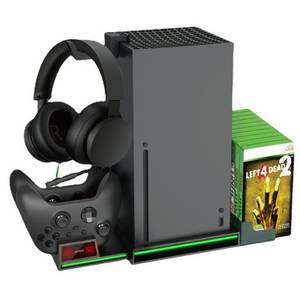 Haiaveng Xbox SeriesX Konsolen-Ladestation,Series X Ladestation für Controller Zubehor für Xbox Contoller (ONE/XSX/XSS-Konsolen-Ladegerät, für Xbox Series X-Controller) 