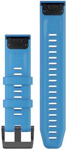 Garmin QuickFit 22 Watch Strap Silicone cyan blue