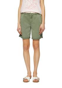 S.oliver Chinoshorts Sommerhose mit geflochtenem Gürtel 