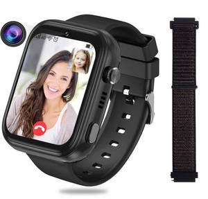 Sanorum 4G Smartwatch für Kinder, GPS-Tracker Smartwatch (4,64 cm/1,83 Zoll, Wasserdichter Touchscreen) Zwei-Wege-Anrufe, Bildkompetenz, SOS, WLAN, mehrere Desktop-Stile zur Auswahl, für 4–12 Jungen und Mädchen 