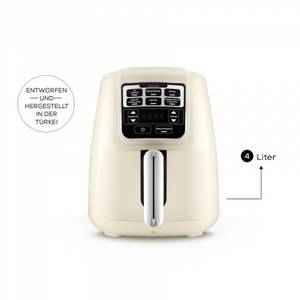 Karaca Heißluftfritteuse Air Cook XL 2 in 1 Airfryer Sternenlicht 