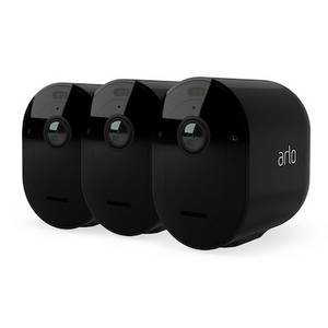 Arlo Pro 5 Überwachungskamera außen - 3er Set schwarz 