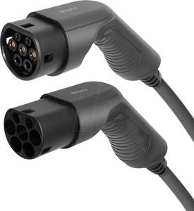 Deltaco KC016 - Typ 2 Kabel, für E-Fahrzeuge, 11 kW, 7 m 