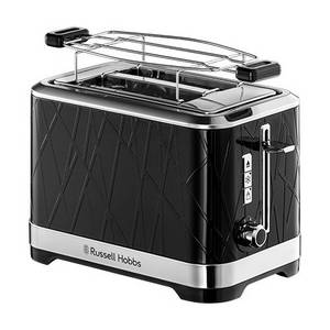 Russell Hobbs 28091-56 Toaster 1050 W 2 Scheibe(n) 6 Stufen (Schwarz, Edelstahl) (Versandkostenfrei) 